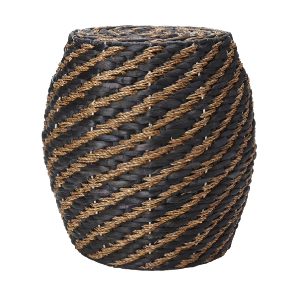 Nate Berkus Other - Nate Berkus Stool Ottoman Hyacinth Seagrass NWT